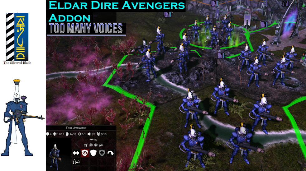 *Retired* Eldar Dire Avengers Addon TMV (Moved to "Warriors of Prophecy - Addon Too Many ~ Voices")