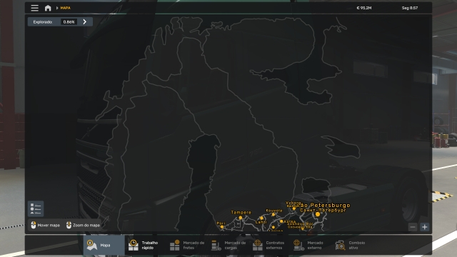 DRAG MAP ETS2 BY RODONITCHO MODS 1.0 1.53 05 11 2024