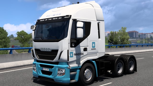 SKIN MAERSK IVECO HI-WAY BY RODONITCHO MODS 1.0 1.51 27 08 2024