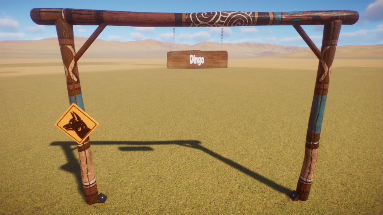 Australian Dingo Archway