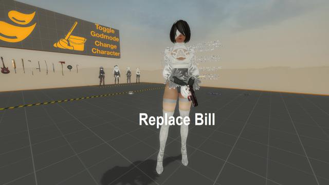 NieR Automata 2P (Bill) [Skirtless]
