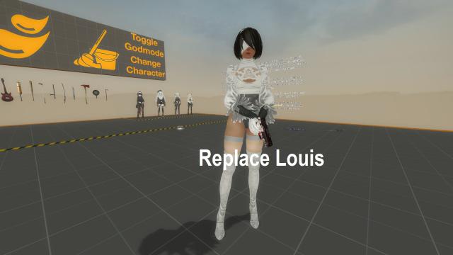 NieR Automata 2P (Louis) [Skirtless]
