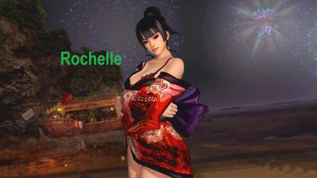 DOAXVV Nyotengu - Red Peacock[DL] Rochelle
