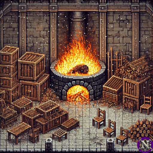 Burn goods and furniture