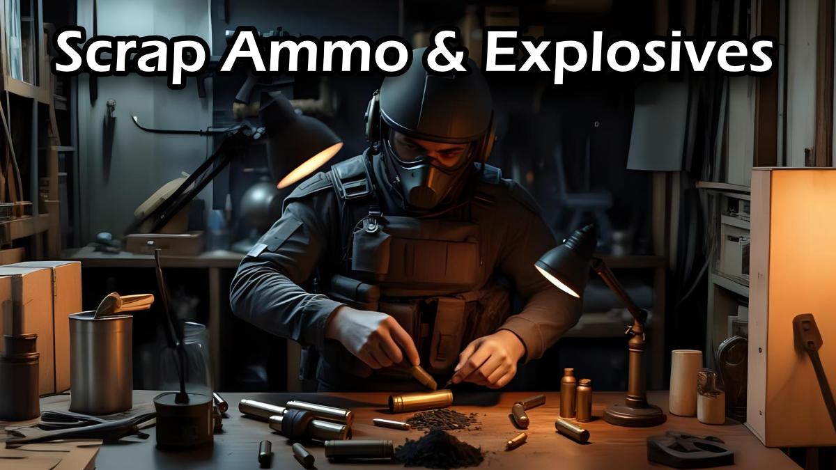 Scrap Ammo and Explosives