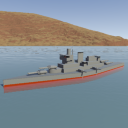 Mini Ships - Battleship by Uncle T
