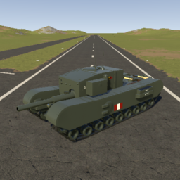Gun Carrier 3-inch Mk I Churchill (A22D) by Uncle T