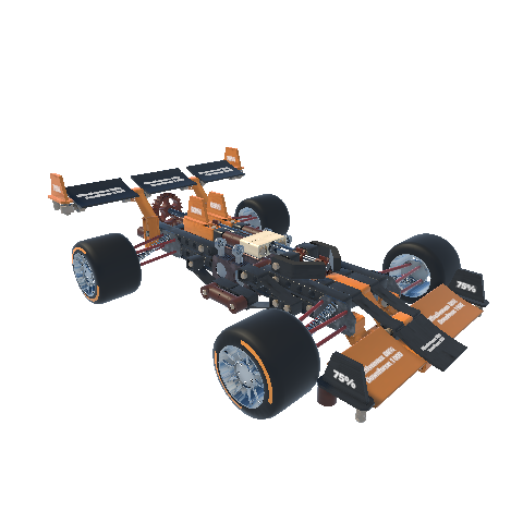 6 speed F1 car