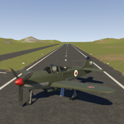 Bell P-39Q Airacobra w 500 lb Bomb Soviet Union by Uncle T