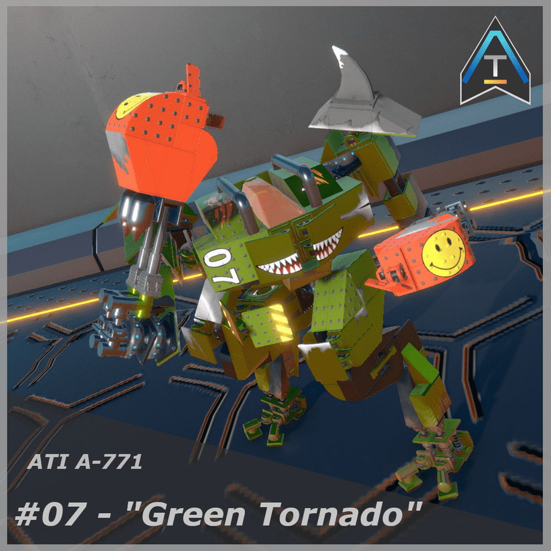 A-771 Mod. #07 - Green Tornado #MELEE2024