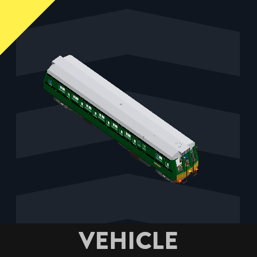 Class 121 'bubble car' DMU train - Flywheel powered - complete