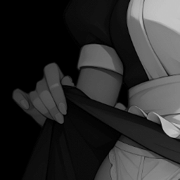 maid dark background / colored 4K