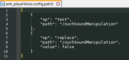 Player Voice w/ More Ouch Noises Patch