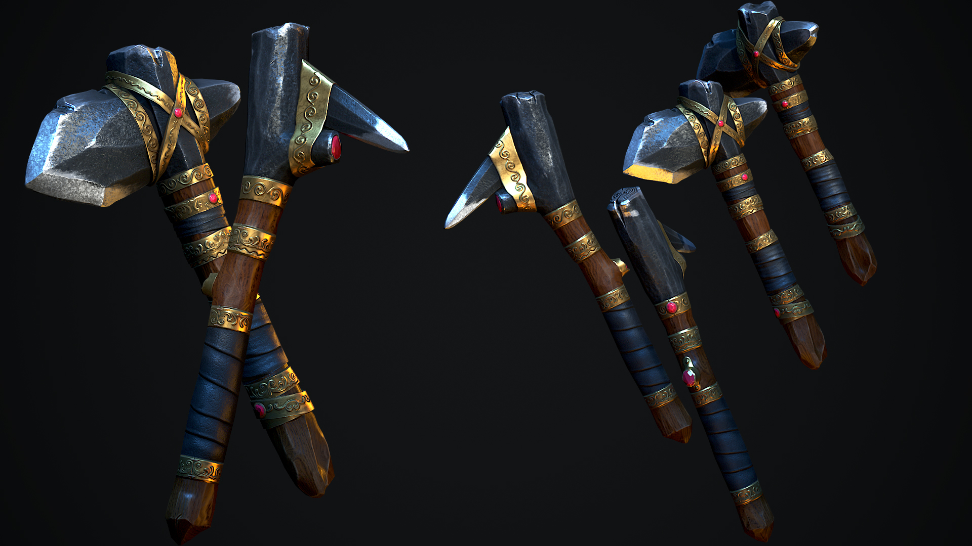 Kingdoms II Stone Pick Axe