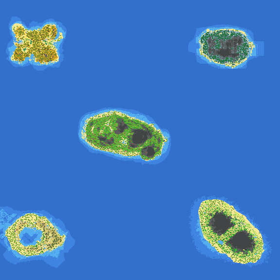 X of islands
