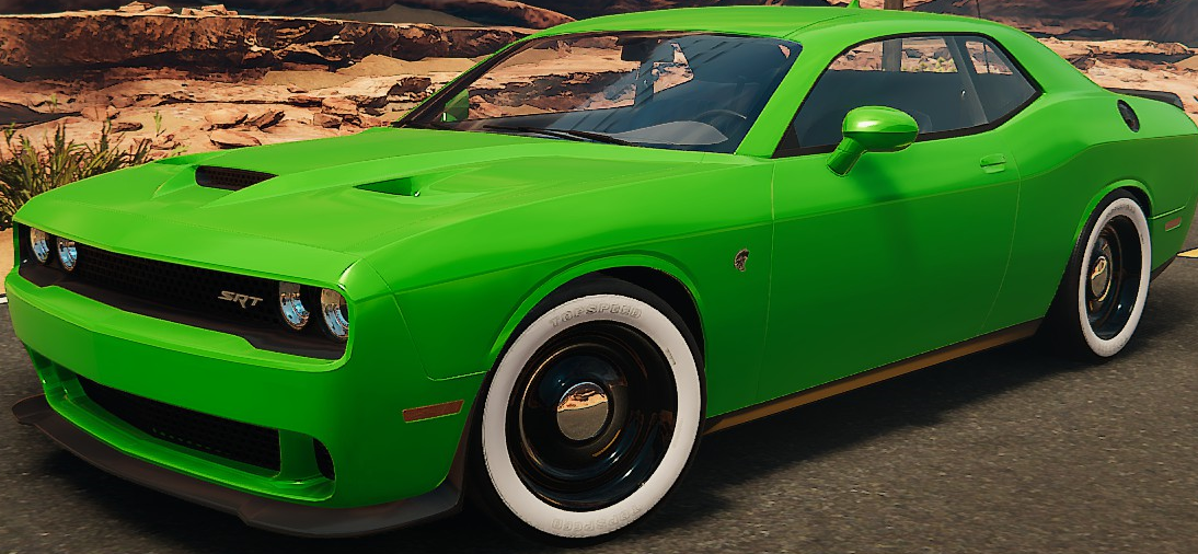 Dodge Challenger SRT Hellcat 1950's Edition