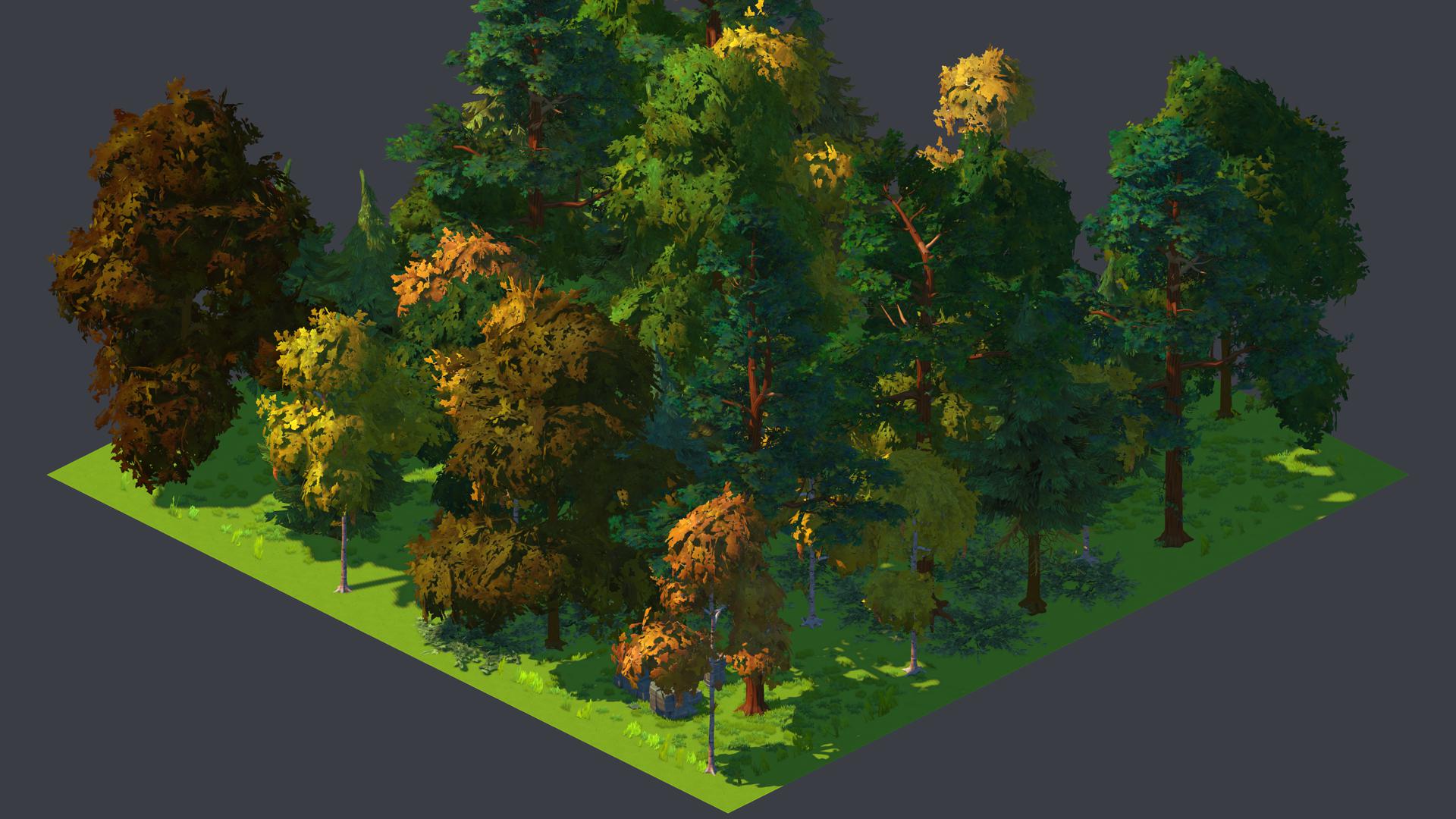 Tunnel Curve Forest.tile