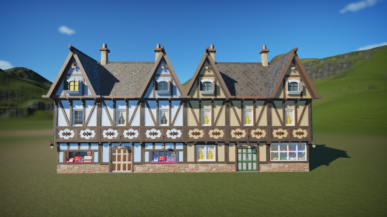 Fairytale Timber Shops.