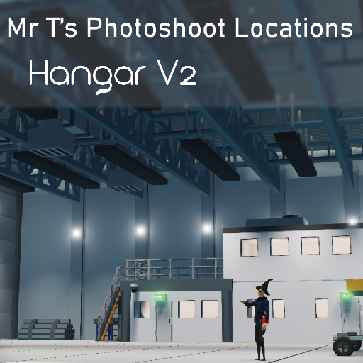 Photoshoot Location Hangar by Mr T VERSION 2 preview