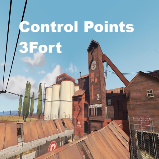 Control Points 3Fort – Team Fortress 2 Mod