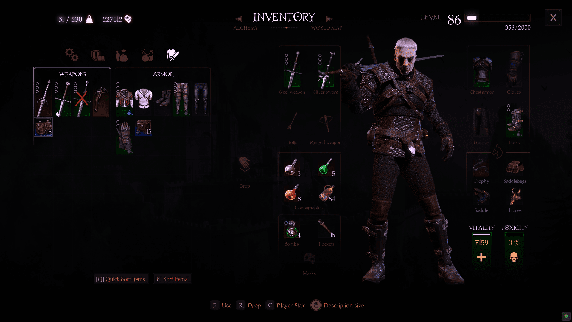New Inventory Animations