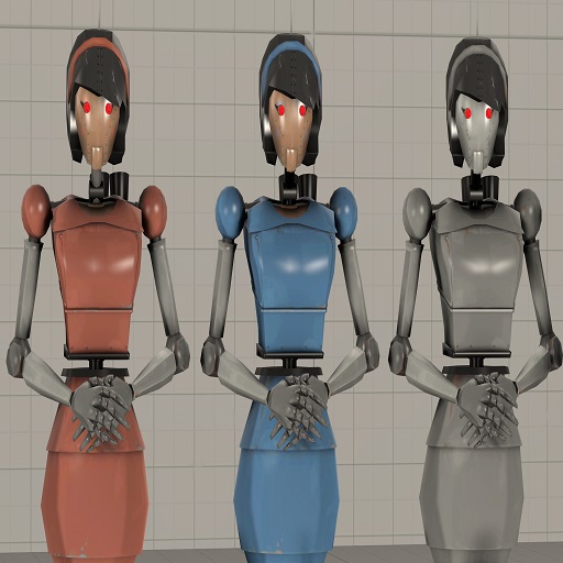 Team Fortress 2 Enhanced Robot Scout's Mother (Ragdoll)