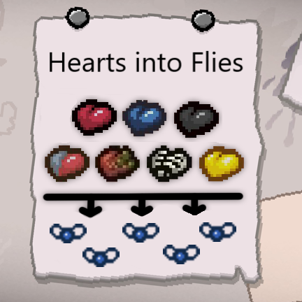 Hearts into Flies