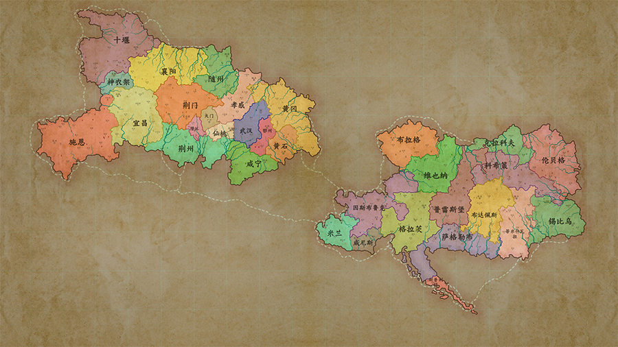 湖北与奥地利帝国