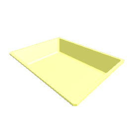 stackable litter box yellow