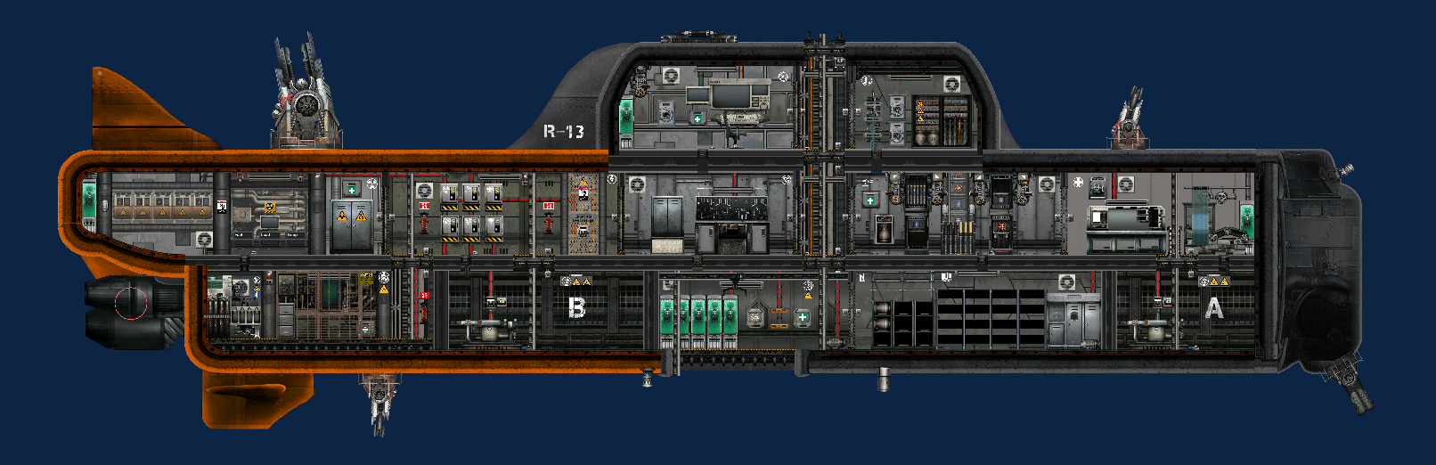 R-13 Firefly – Barotrauma Mod