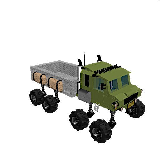 8x8 Offroad Truck ( 500 Complexity )