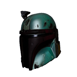 Star Wars Mandalorian Helmet with rack holder