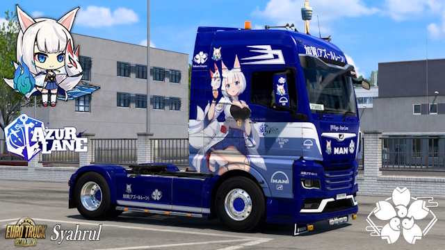 MAN TG3 TGX IJN Kaga - Azur Lane Skin