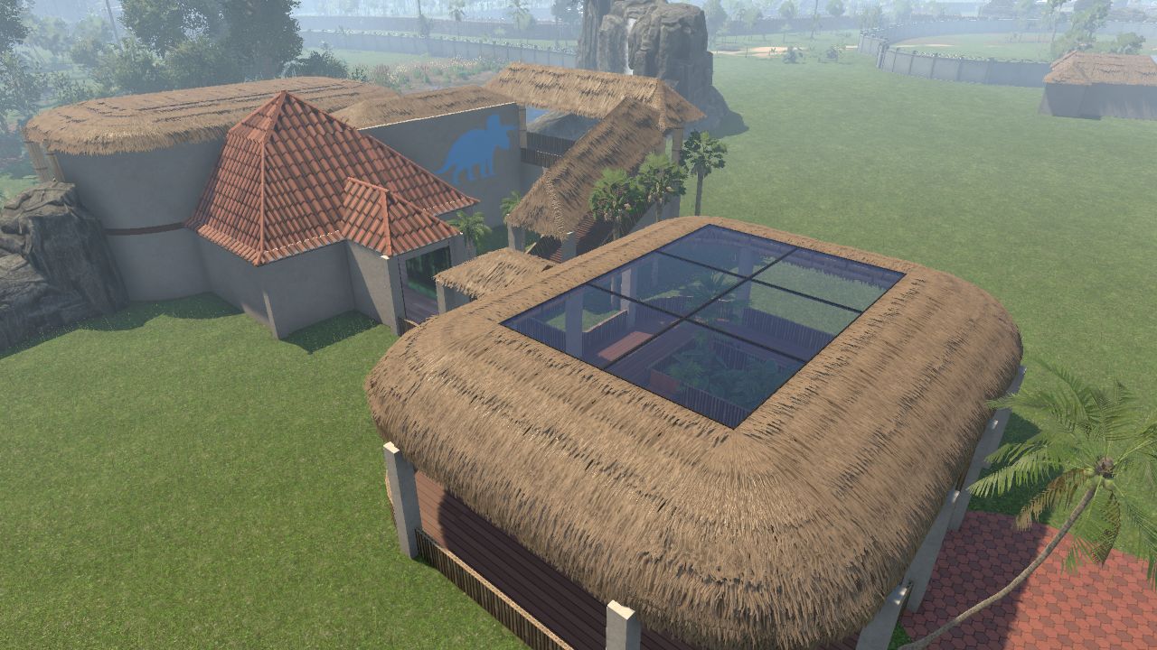 Triceratops Viewing area