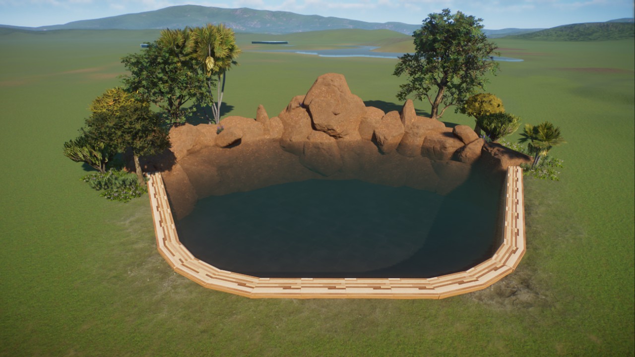 EpicZoo Starfall Savanna Pond
