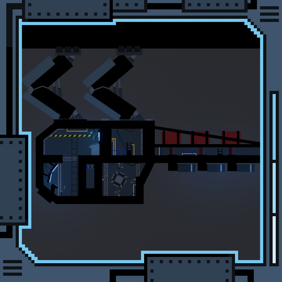 [PIF] Ceiling light missile system