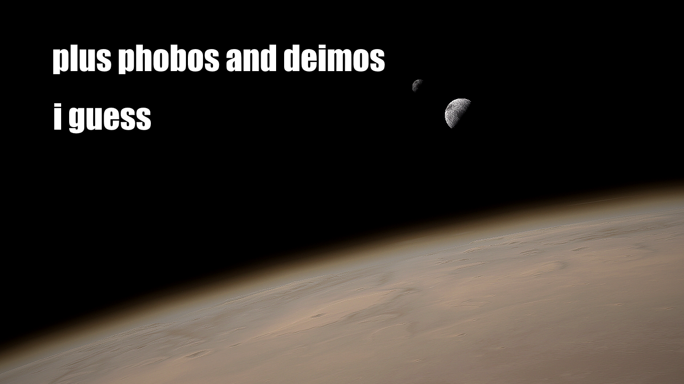 New Marshian Moons but naur