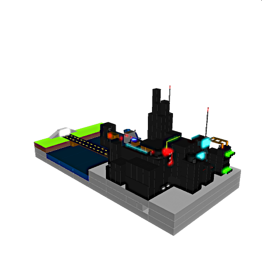 Neon city chirp n seek