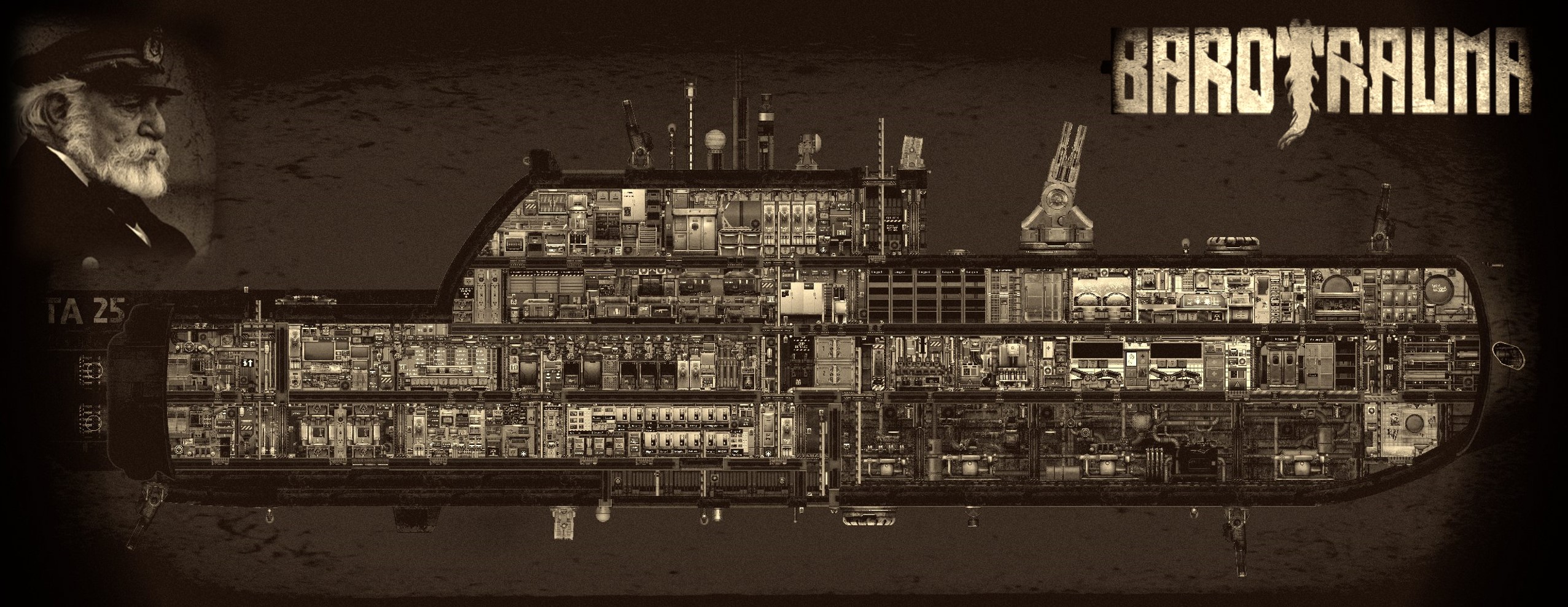 TA-25 (Neurotrauma, Hazardous Reactors, Hungry Europans) – Barotrauma Mod