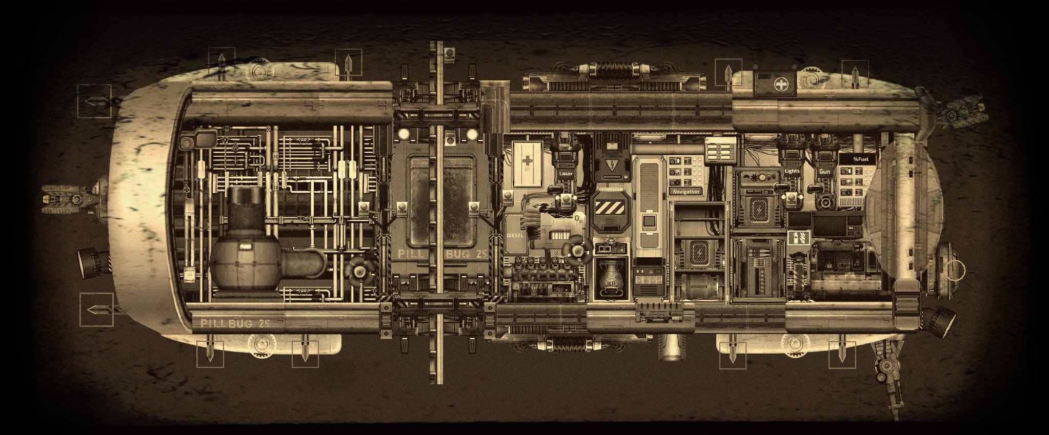 Pillbug-25 (Shuttle) – Barotrauma Mod
