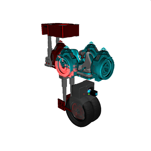 Super tiny mono wheel
