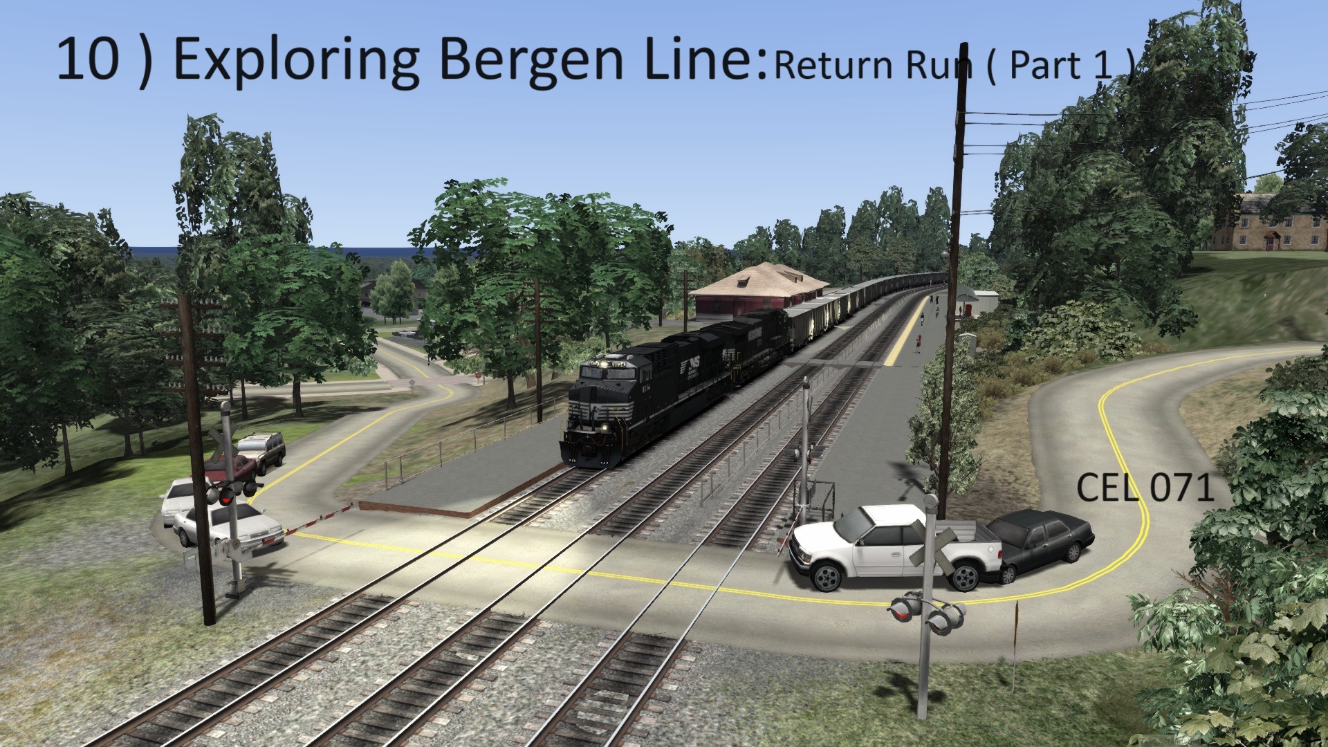 10 ) Exploring Bergen Line: Return Run ( Part 1 )