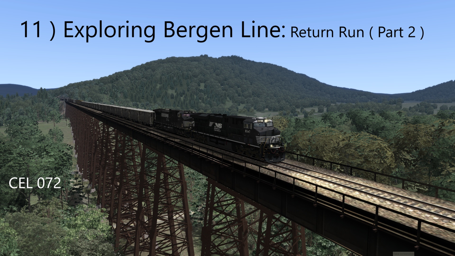 11 ) Exploring Bergen Line: Return Run ( Part 2 )