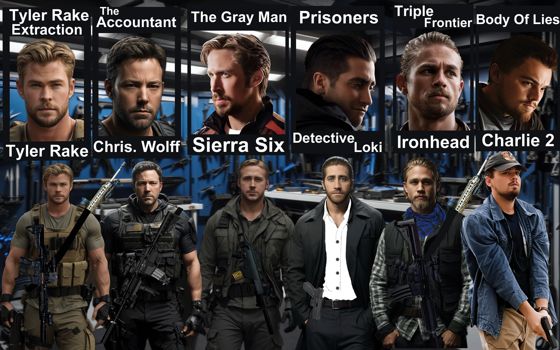 Modern Military/Spy/Crime Movies Team - Part 2 (IMP Version)