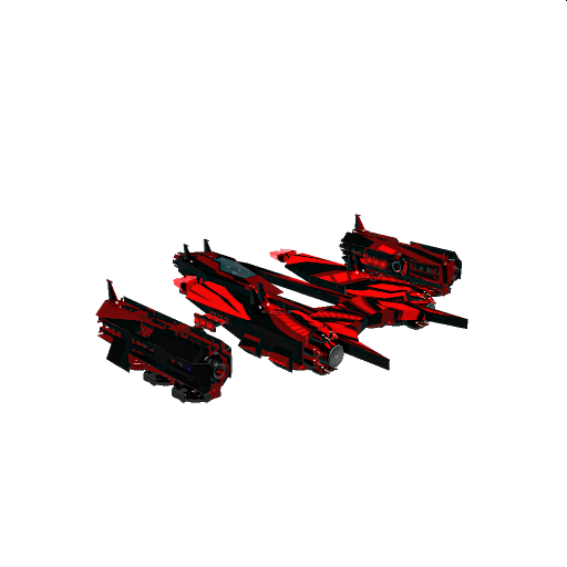 Fixed link podracer with disposable booster pods preview