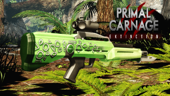 Lime Geo Burstrifle (Store or  free drop)
