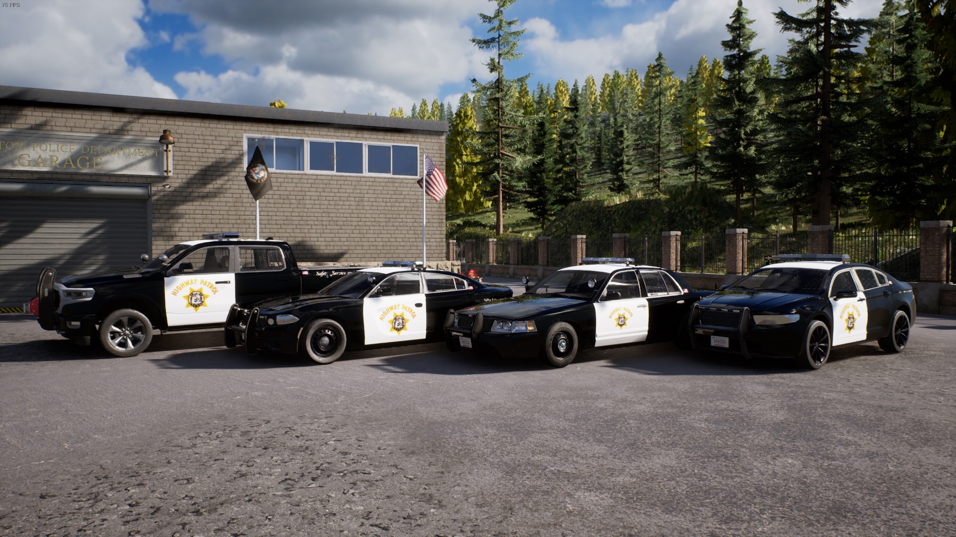 Lore Friendly Franklin Highway Patrol Based of California Highway Patrol