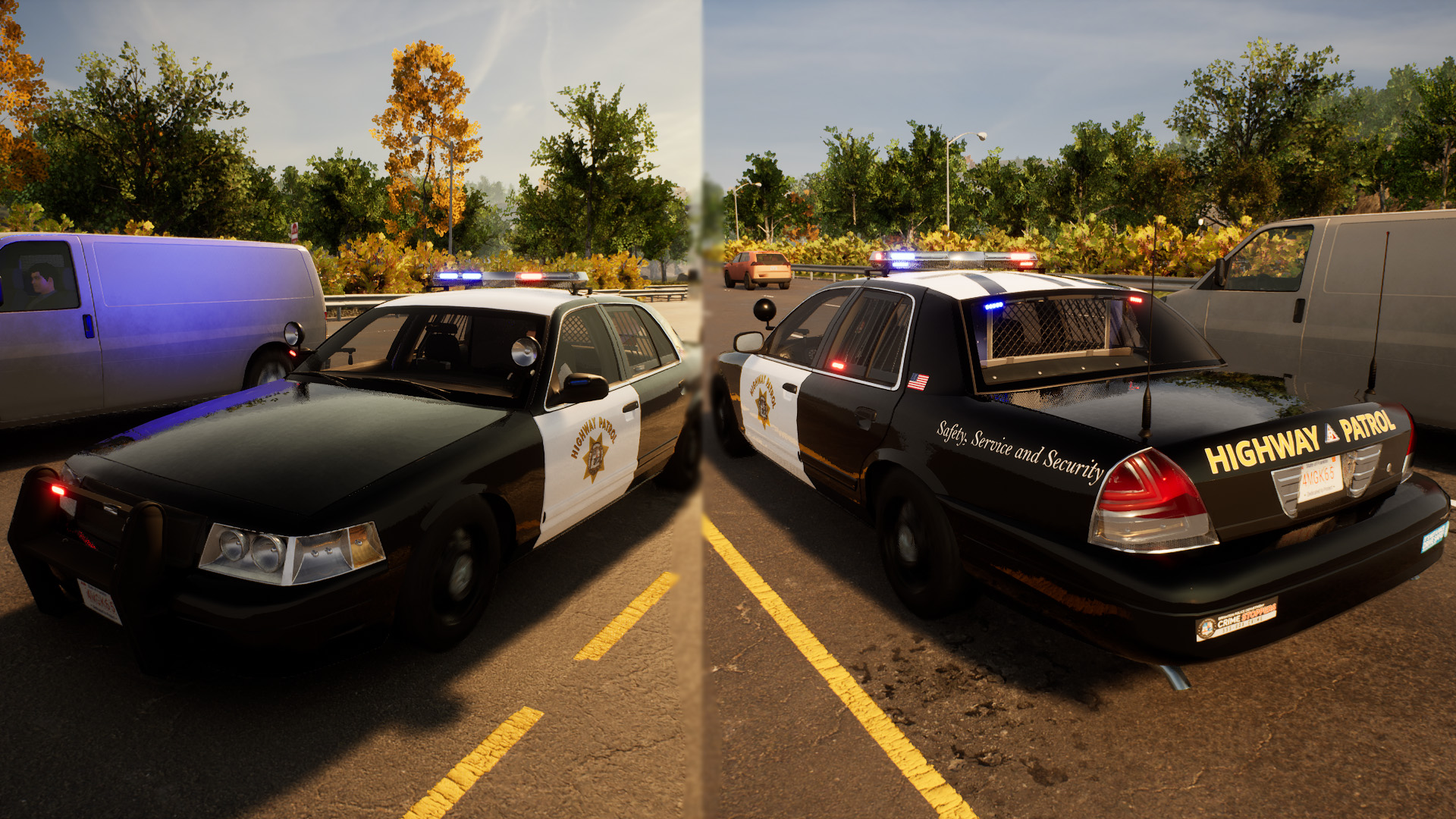 Custom  ELS Based of California Highway Patrol