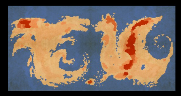 Wings Of Fire World Map 火之翼地图