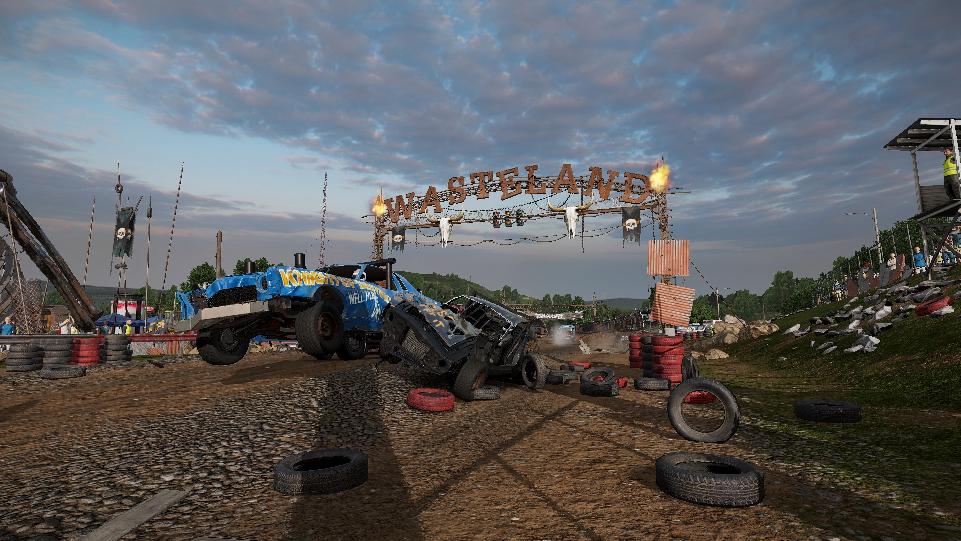 Wasteland Battle bus track